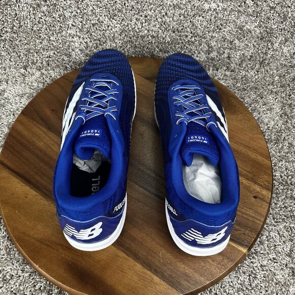 New Balance FuelCell 4040 V7 Mens Size 15 Molded Cleats Team Royal/Optic White - Picture 7 of 12